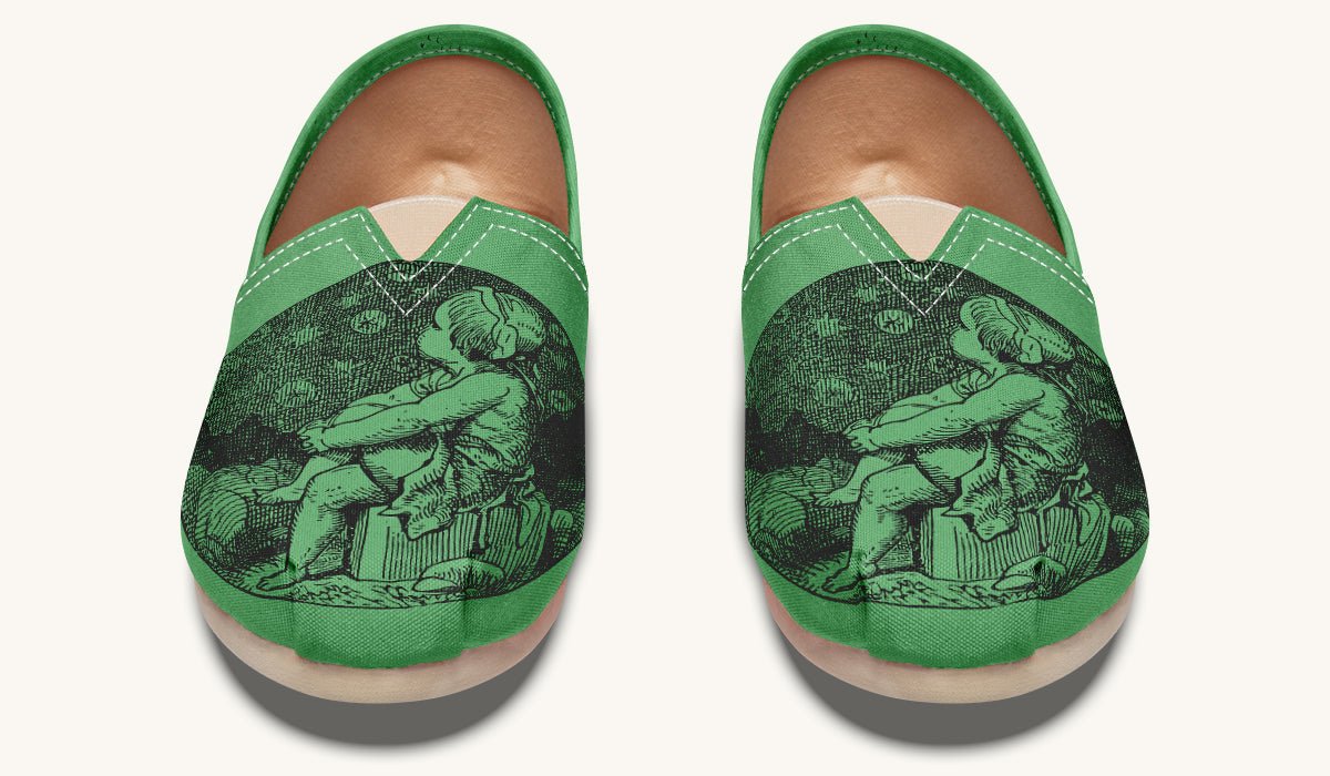 Beneath The Green Silence Casual Shoes - Jaded Lament