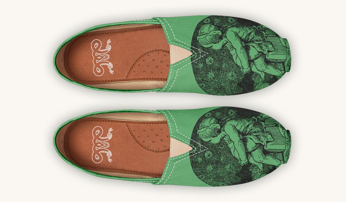 Beneath The Green Silence Casual Shoes - Jaded Lament