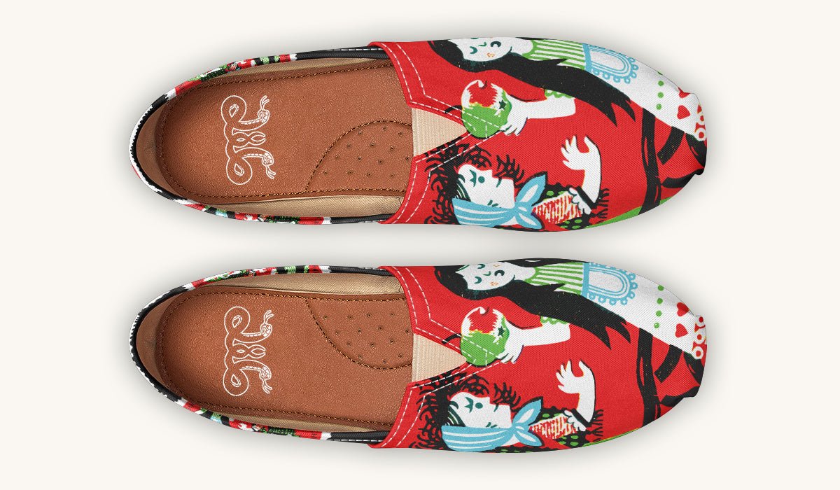 Beneath The Red Canopy Casual Shoes - Jaded Lament