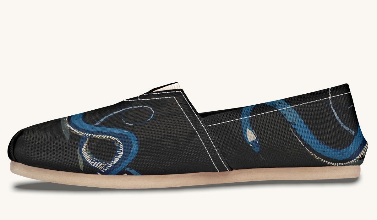 The Blue Coil Shadow Snake Hightop - Jaded Lament