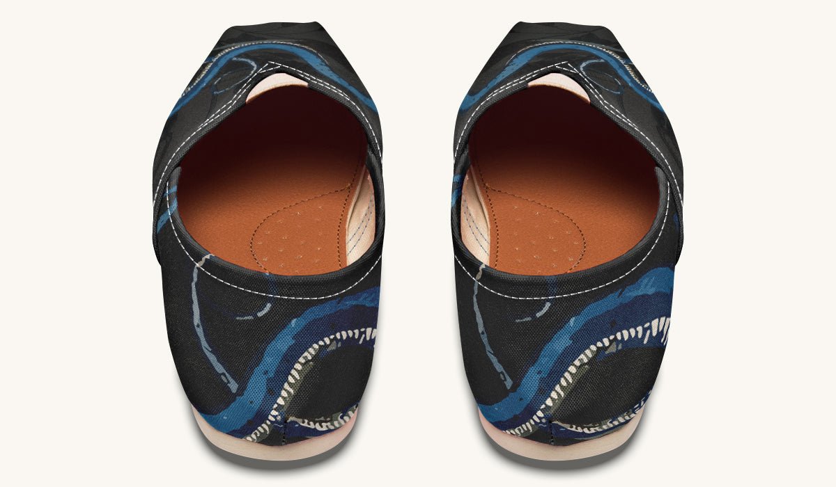 The Blue Coil Shadow Snake Hightop - Jaded Lament
