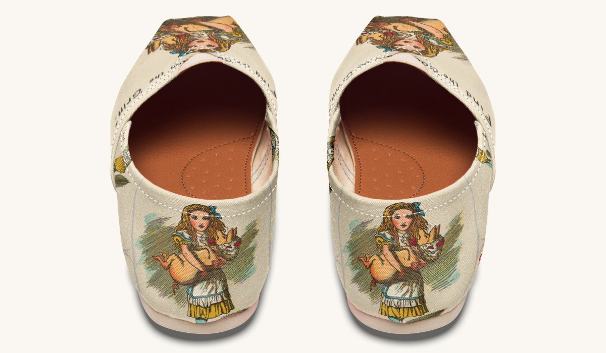 Cradle The Pig Alice in Wonderland Casual Shoes - Jaded Lament