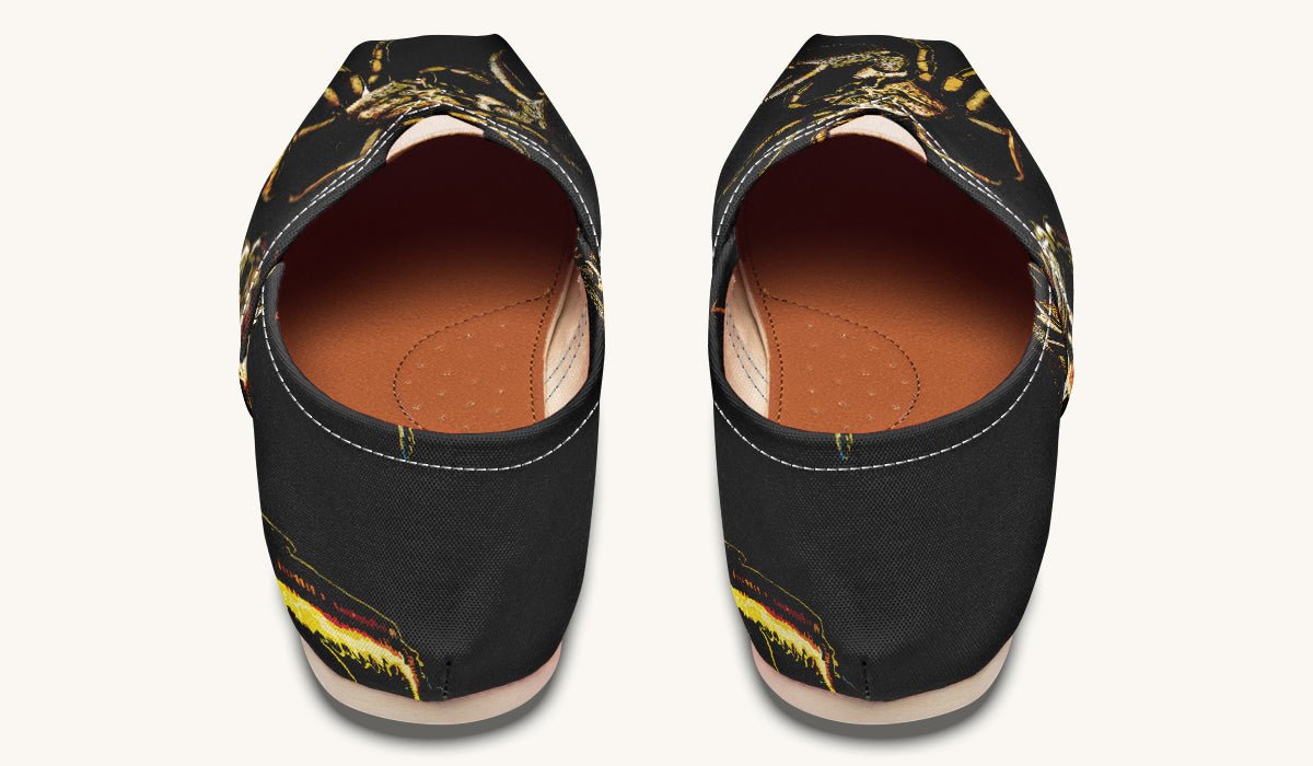 Crawl The Sea of Stars Black Casual Shoes - Jaded Lament