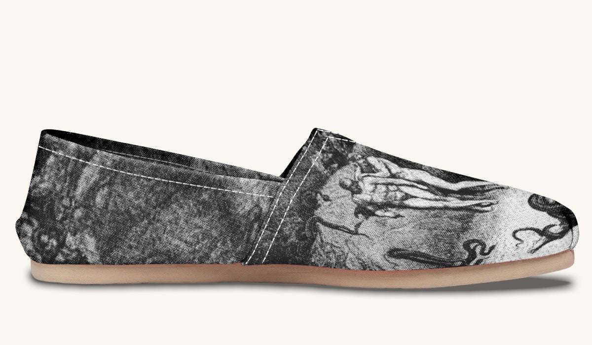 Taken and Twisted Casual Shoes - Jaded Lament