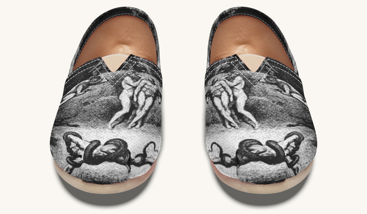 Taken and Twisted Casual Shoes - Jaded Lament