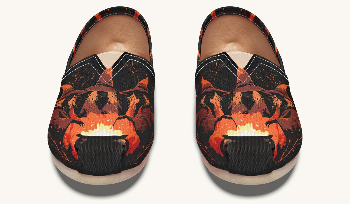 Double Double Toil And Trouble Casual Shoes - Jaded Lament
