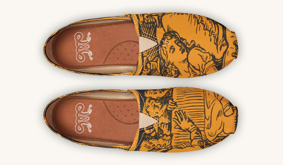 Lament Of The Carved Casual Shoes - Jaded Lament
