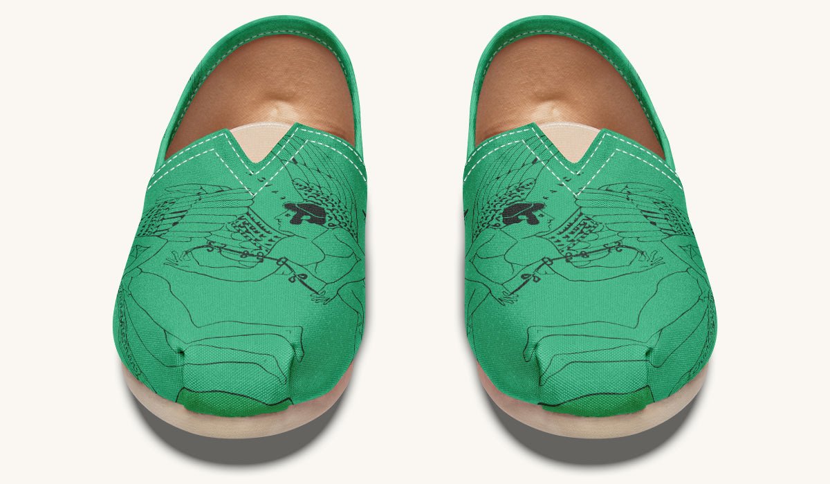 Love Gods in Flight Casual Shoes - Jaded Lament