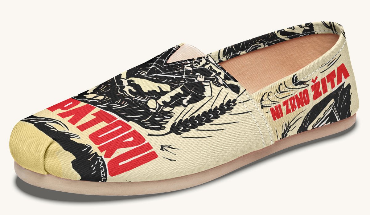 Not A Grain Of Wheat To The Occupier Casual Shoes - Jaded Lament