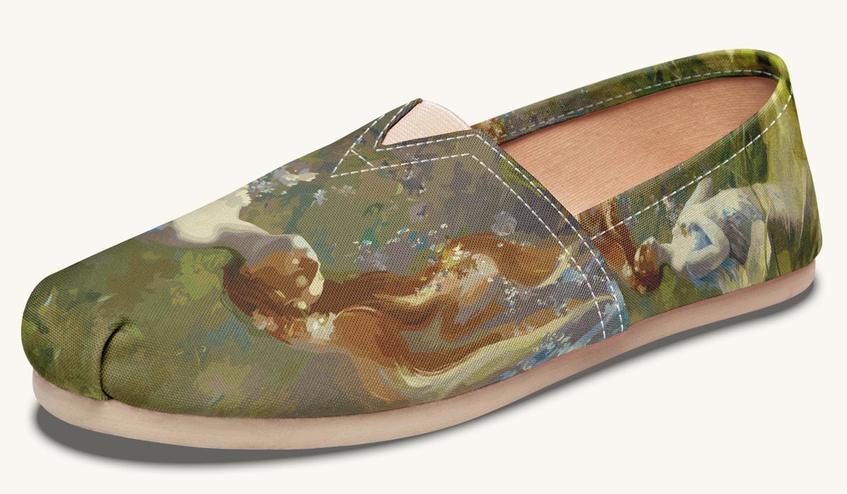 Ophelia in the River Casual Shoes - Jaded Lament