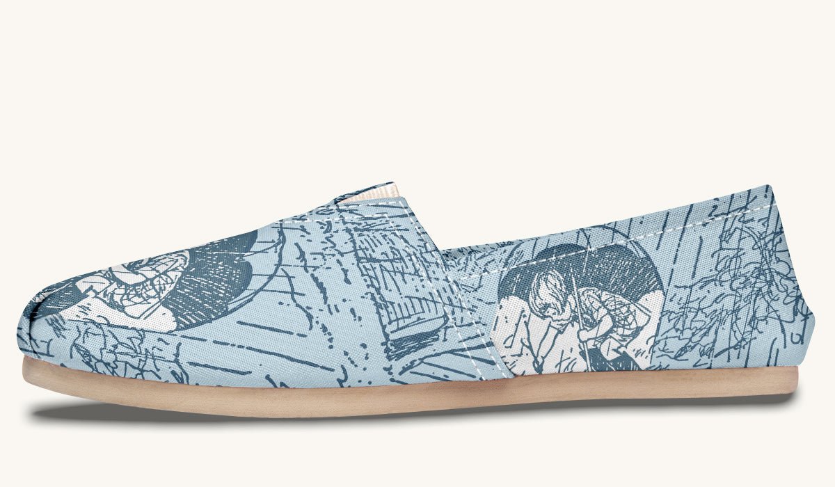Rain Soaked Casual Shoes - Jaded Lament