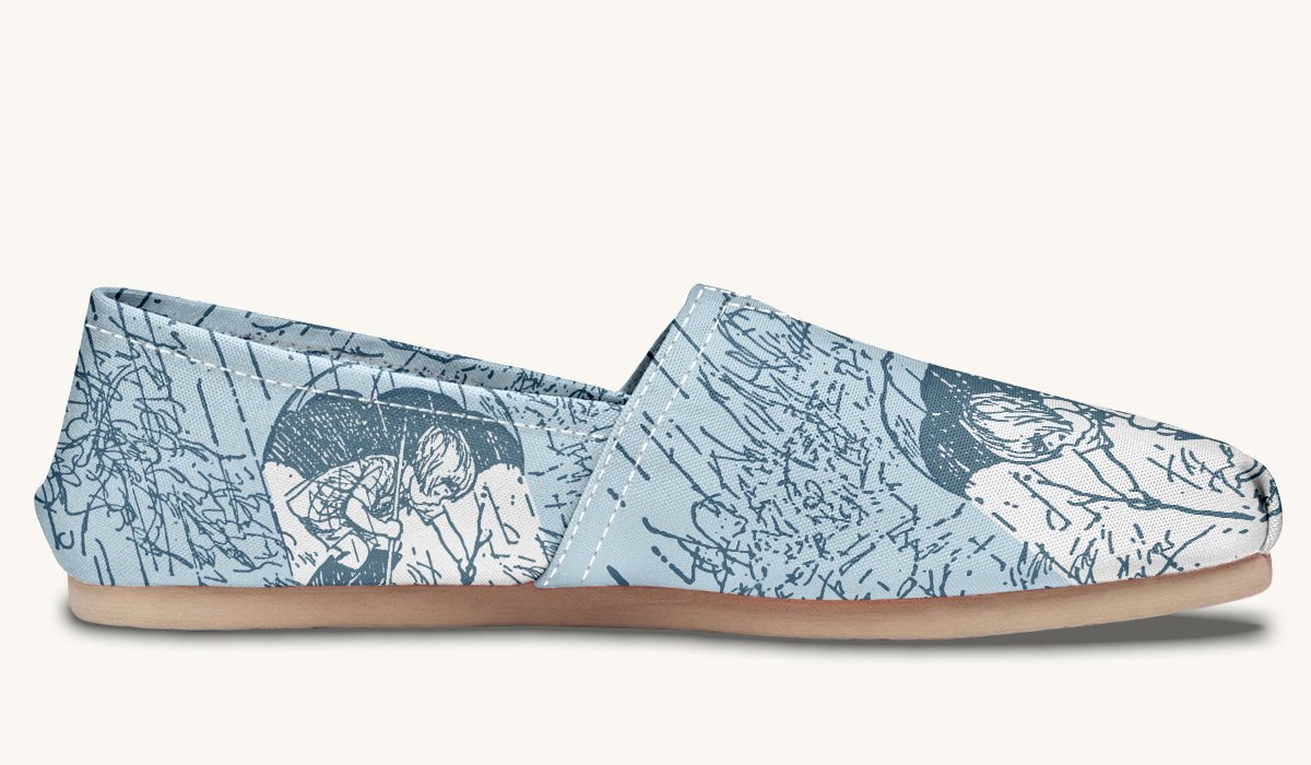 Rain Soaked Casual Shoes - Jaded Lament