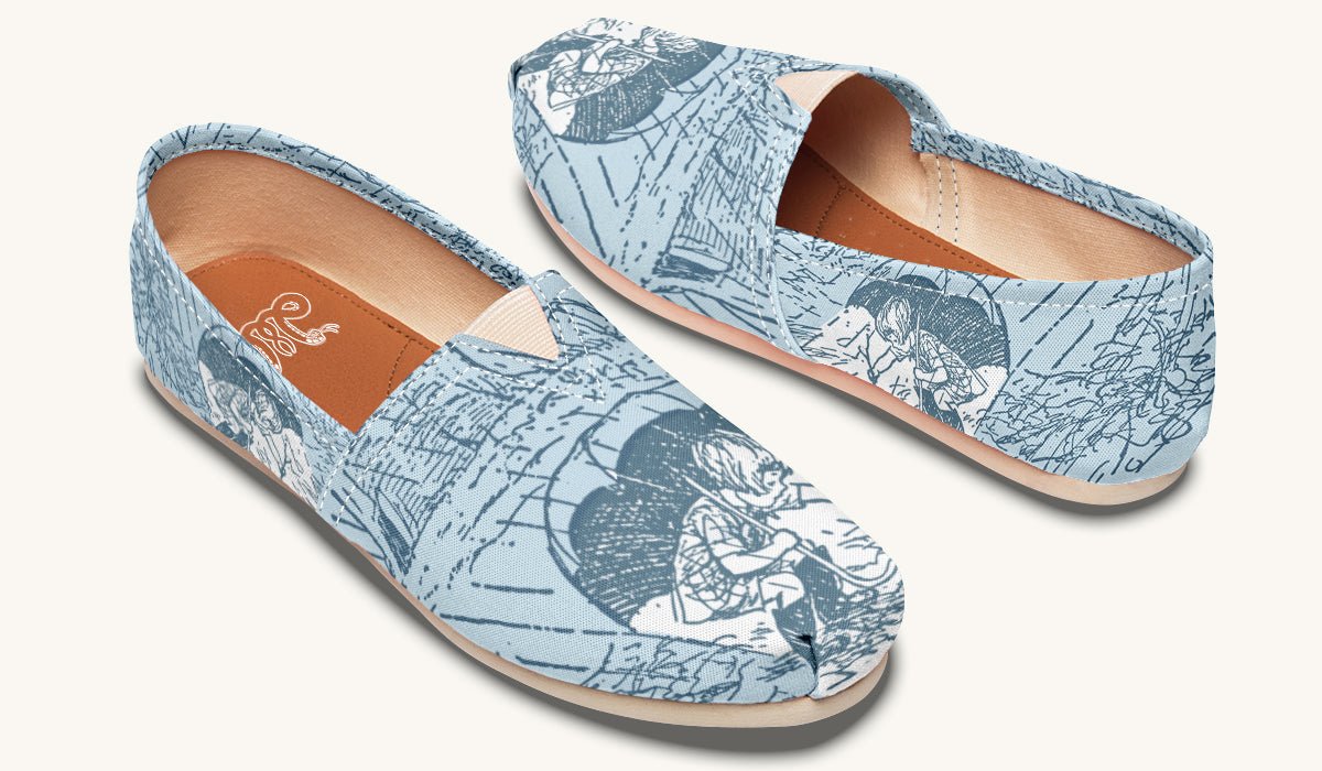 Rain Soaked Casual Shoes - Jaded Lament