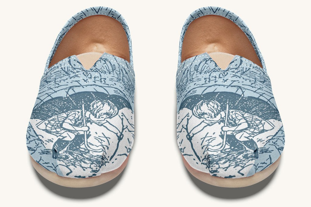 Rain Soaked Casual Shoes - Jaded Lament
