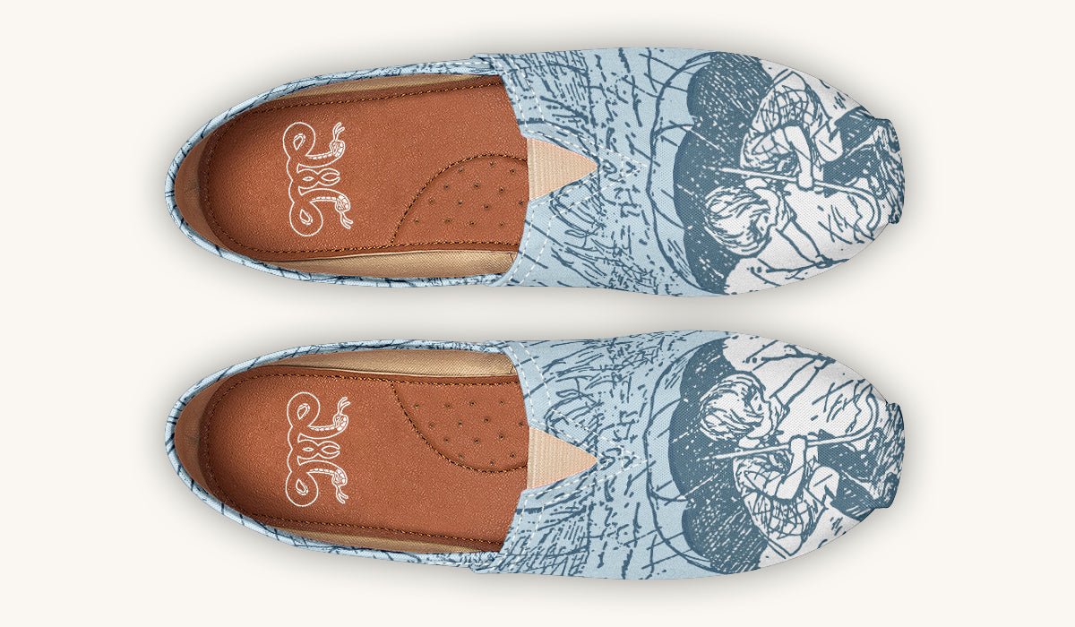 Rain Soaked Casual Shoes - Jaded Lament
