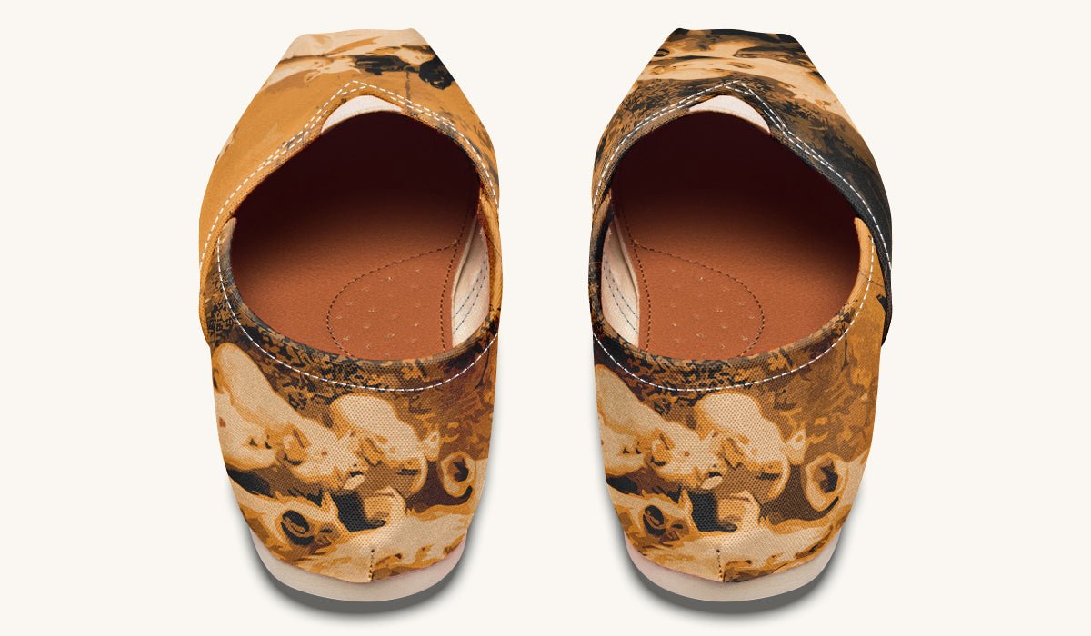 Swine Eyed And Listening To Circe Casual Shoes - Jaded Lament