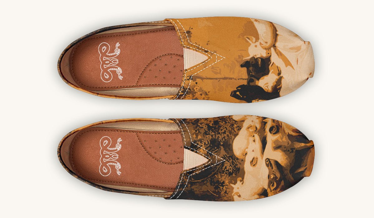 Swine Eyed And Listening To Circe Casual Shoes - Jaded Lament