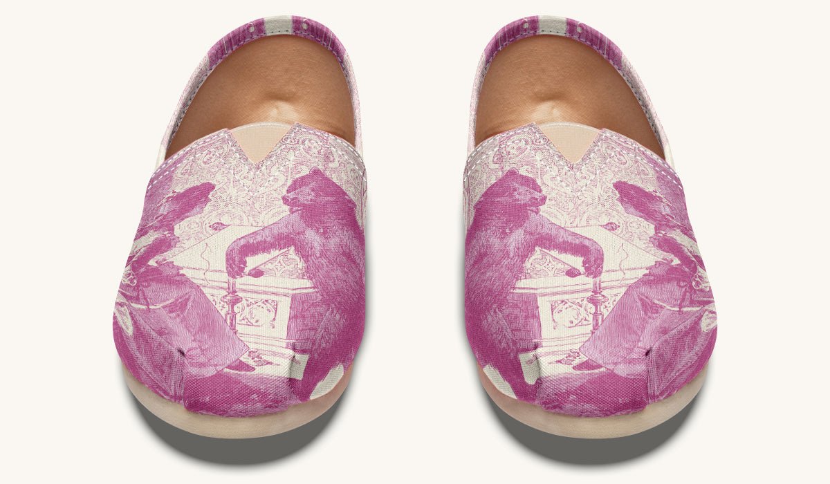 The Bear Shall Be Thy Choice (Cream) Casual Shoes - Jaded Lament