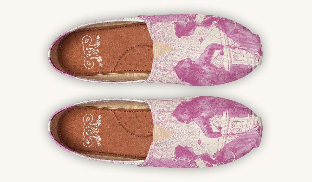 The Bear Shall Be Thy Choice (Cream) Casual Shoes - Jaded Lament