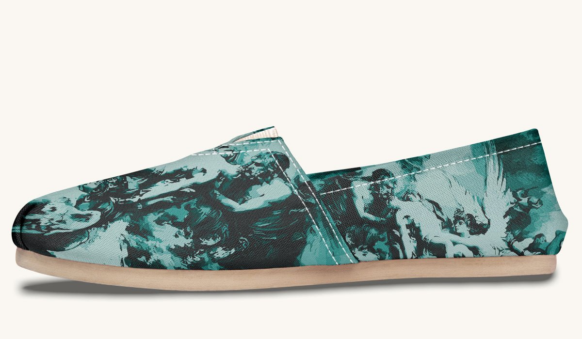 The Gods Bore Him Away Casual Shoes - Jaded Lament