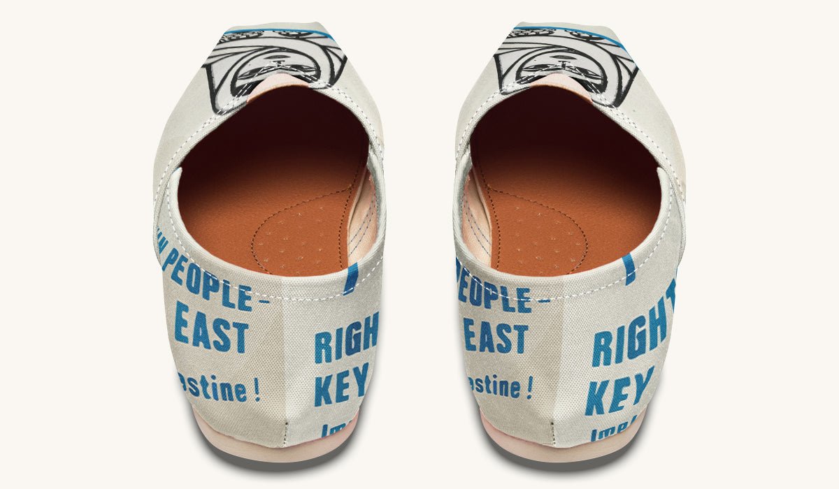 The Watching Woman Casual Shoes - Jaded Lament
