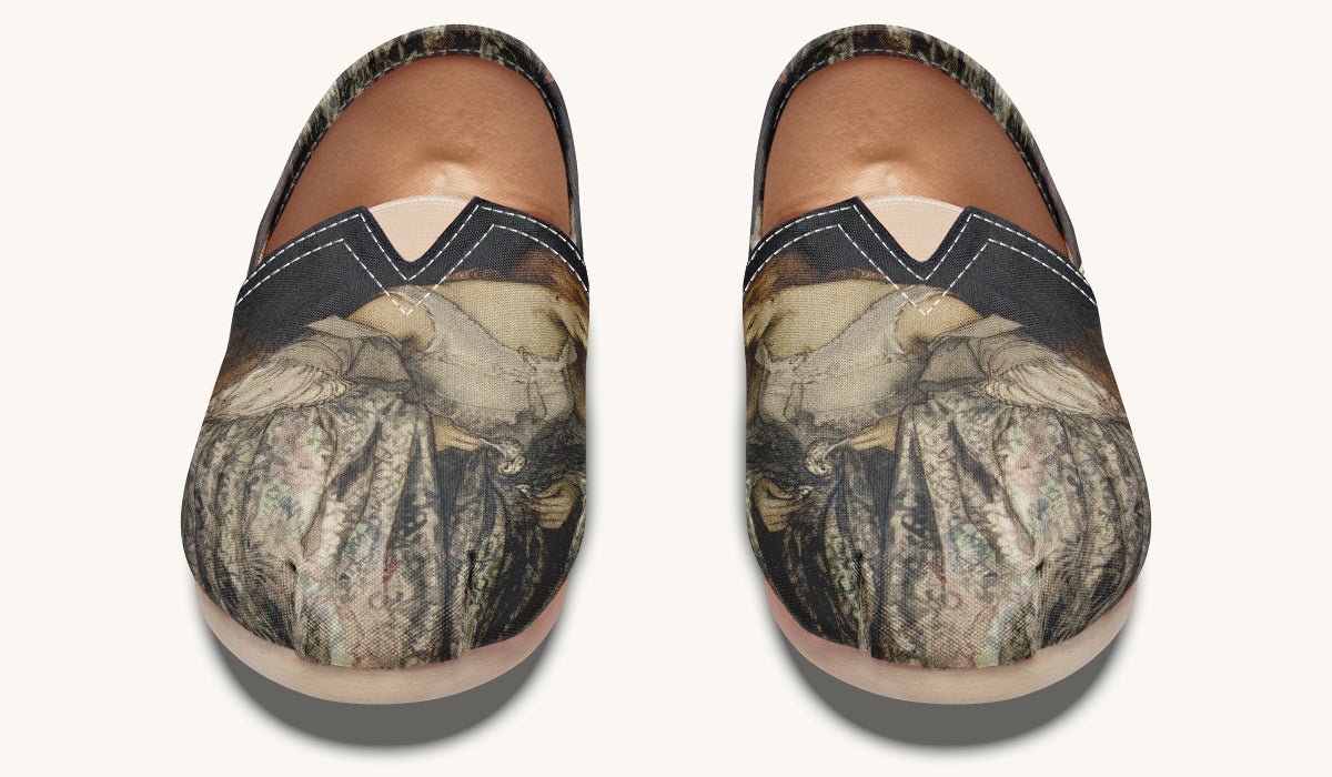 Where The Stars Touched Her Hem Casual Shoes - Jaded Lament