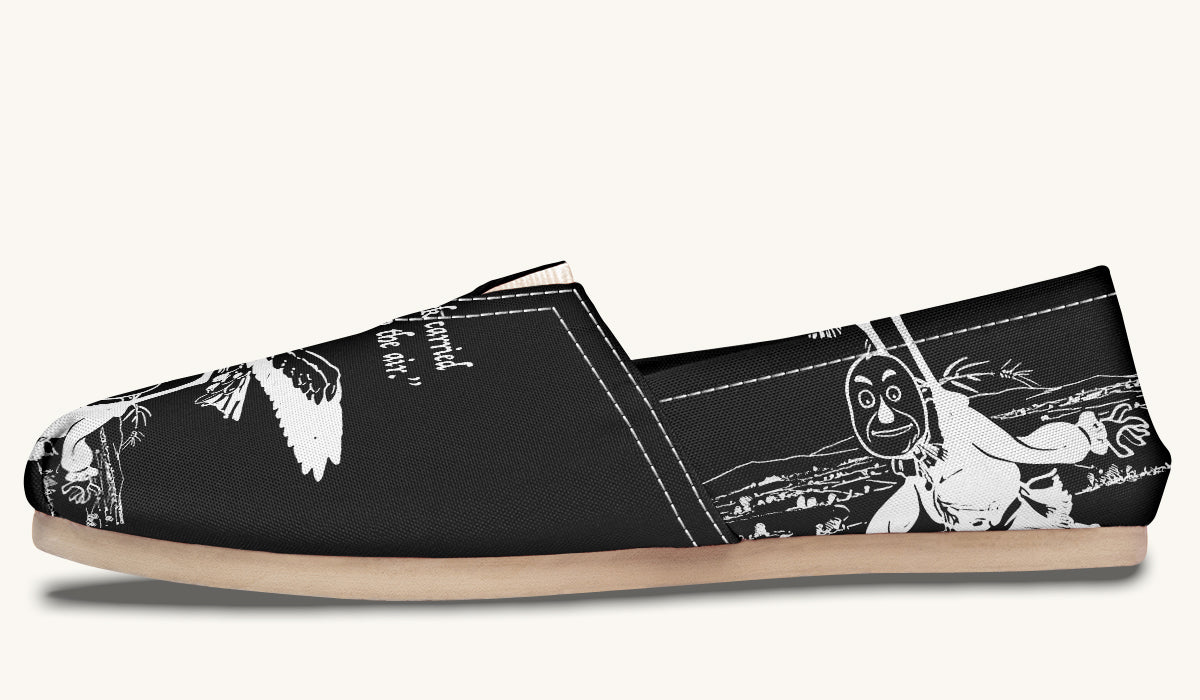 Woz Stork And Scarecrow Casual Shoes - Jaded Lament