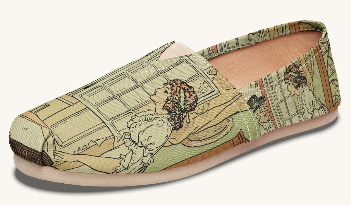 You May See Her If You Look This Way Classic Shoes - Jaded Lament