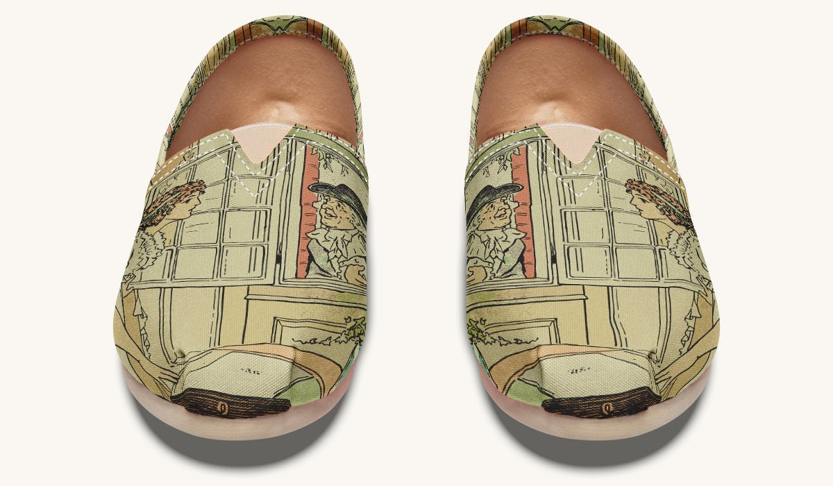 You May See Her If You Look This Way Classic Shoes - Jaded Lament