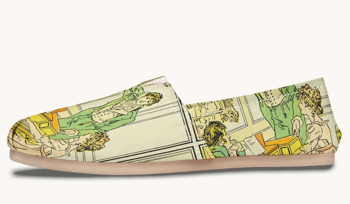You Must Allow Me To Speak Casual Shoes - Jaded Lament