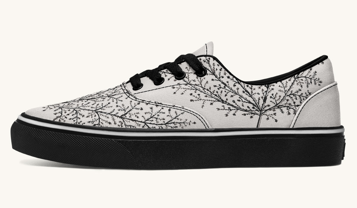 A Delicate Breath Bw Classic Shoes - Jaded Lament