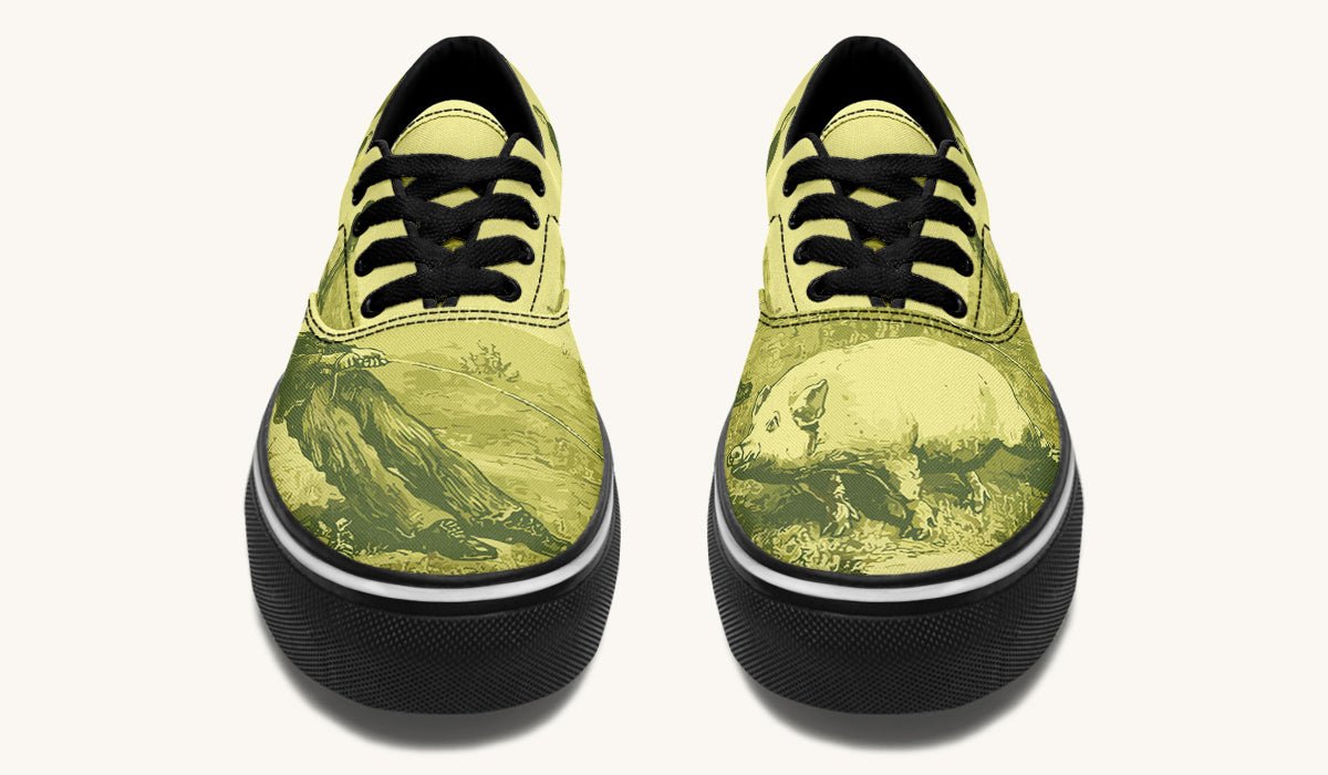 A Pig And His Boy Classic Shoes - Jaded Lament