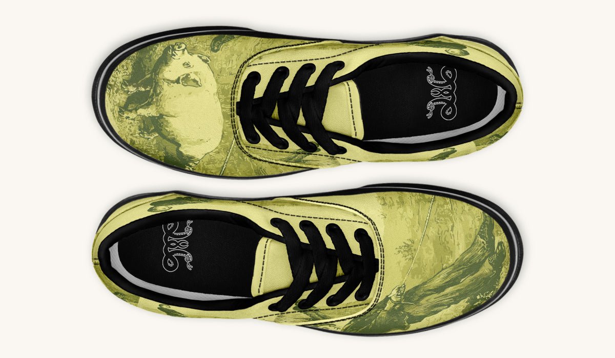 A Pig And His Boy Classic Shoes - Jaded Lament