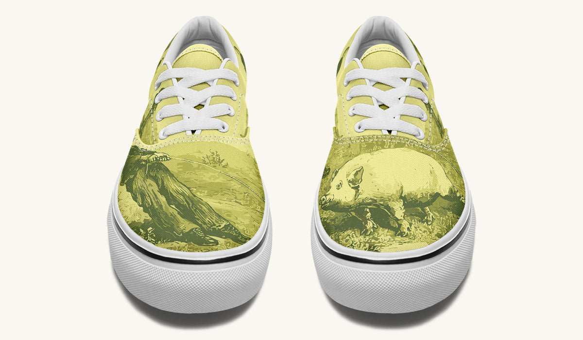 A Pig And His Boy Classic Shoes - Jaded Lament