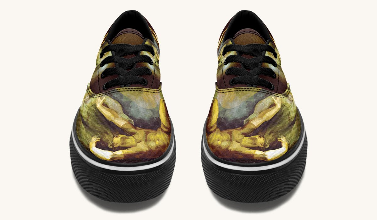 Achilles Weeps For Patroclus Classic Shoes - Jaded Lament