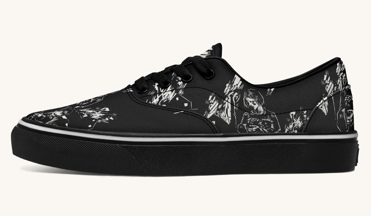 After The Fire Survival Is Defiance Classic Shoes - Jaded Lament