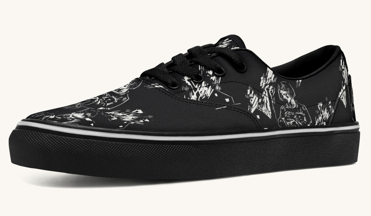 After The Fire Survival Is Defiance Classic Shoes - Jaded Lament