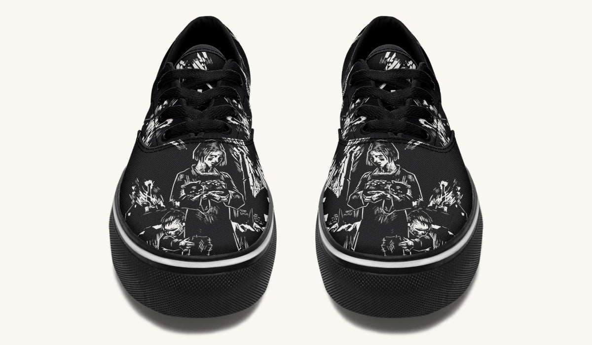 After The Fire Survival Is Defiance Classic Shoes - Jaded Lament