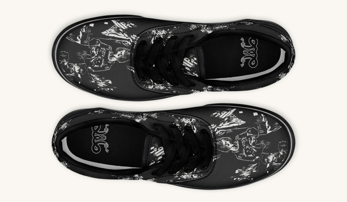 After The Fire Survival Is Defiance Classic Shoes - Jaded Lament