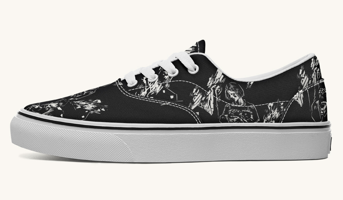 After The Fire Survival Is Defiance Classic Shoes - Jaded Lament