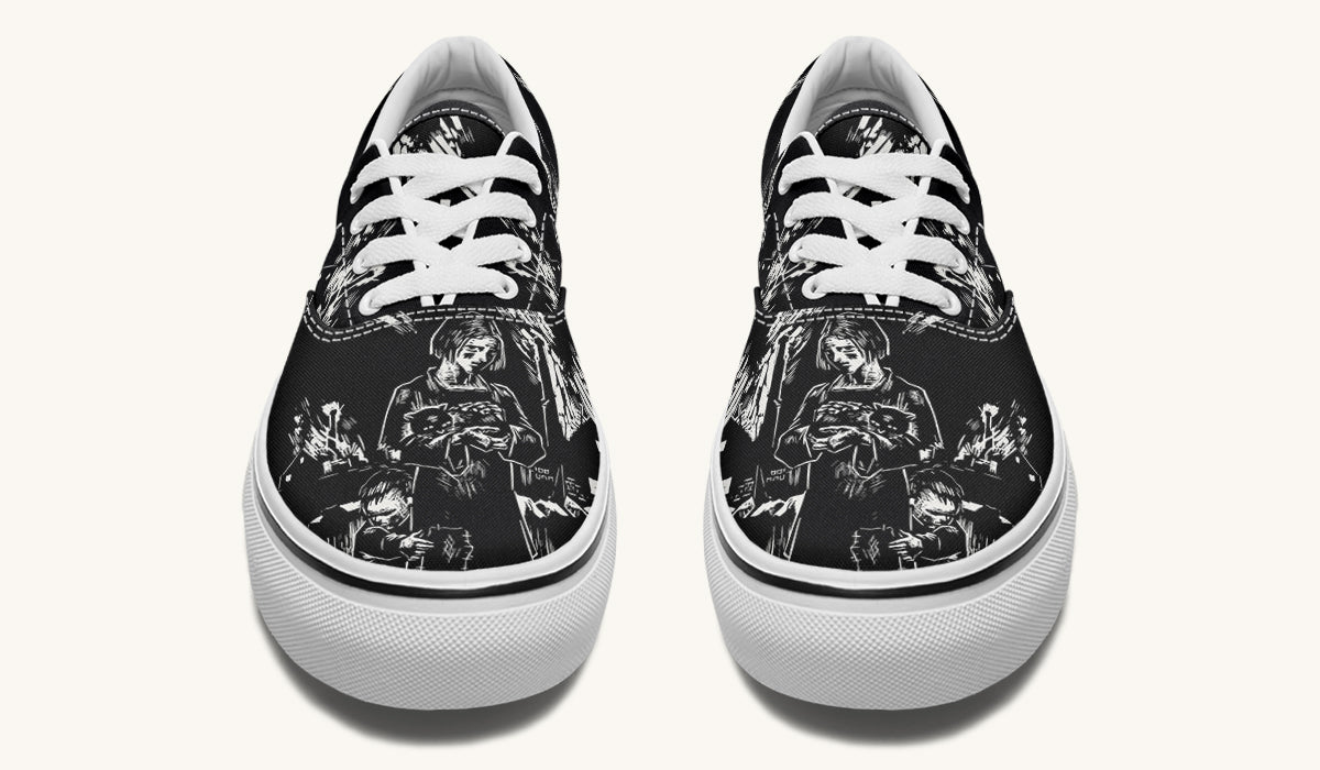 After The Fire Survival Is Defiance Classic Shoes - Jaded Lament