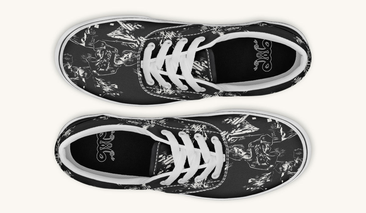 After The Fire Survival Is Defiance Classic Shoes - Jaded Lament