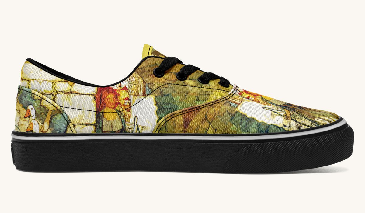 Alas Dear Goose Girl Classic Shoes - Jaded Lament
