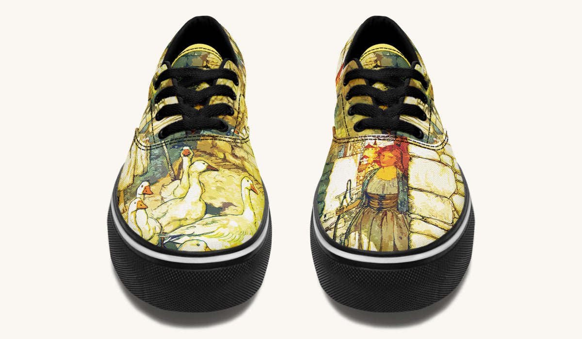 Alas Dear Goose Girl Classic Shoes - Jaded Lament