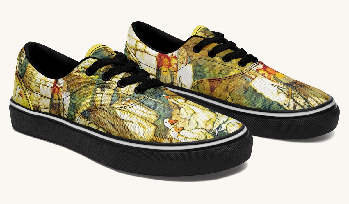 Alas Dear Goose Girl Classic Shoes - Jaded Lament