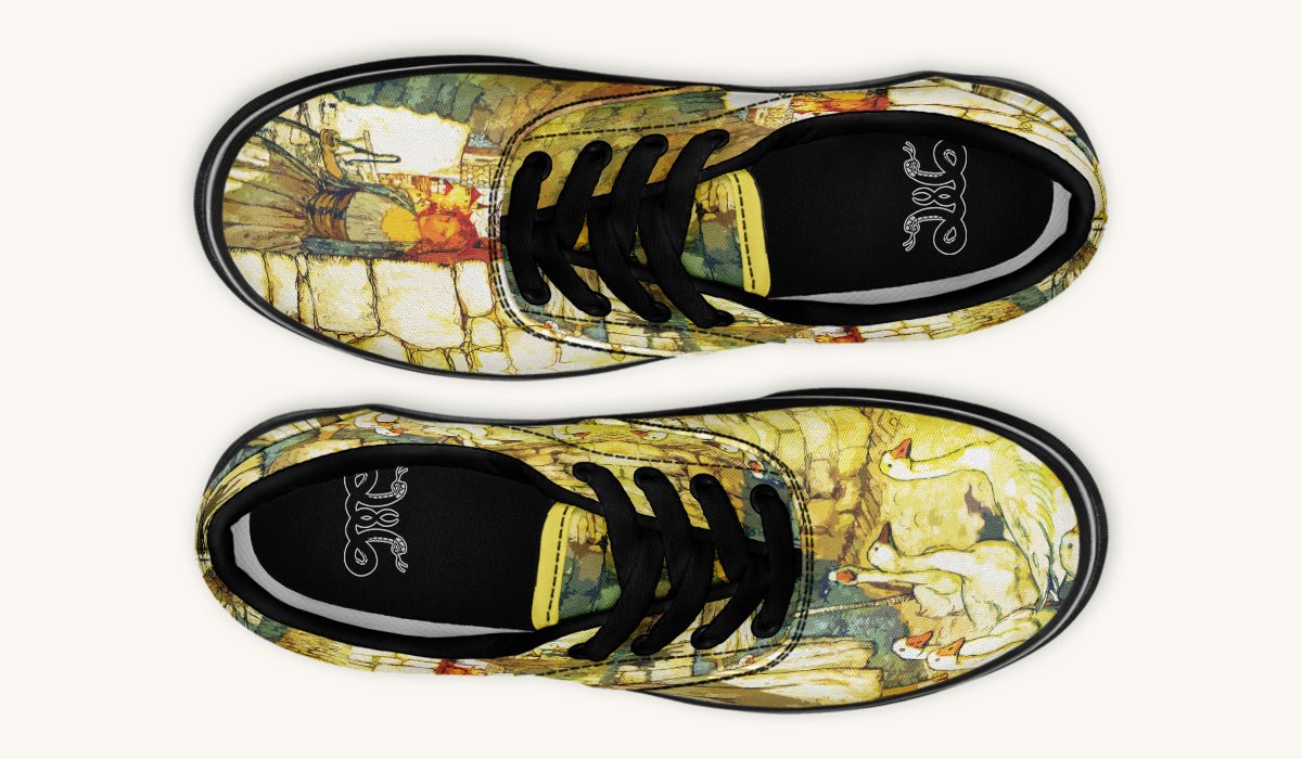 Alas Dear Goose Girl Classic Shoes - Jaded Lament