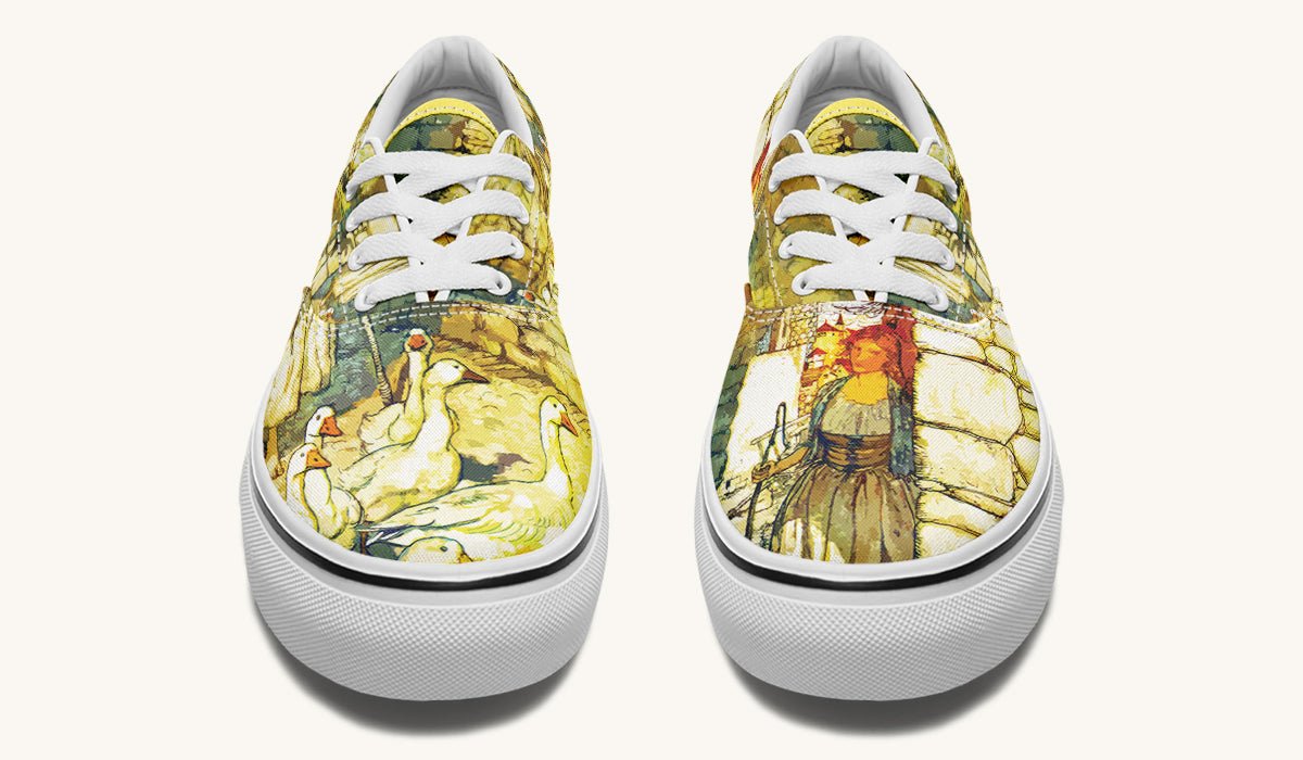 Alas Dear Goose Girl Classic Shoes - Jaded Lament