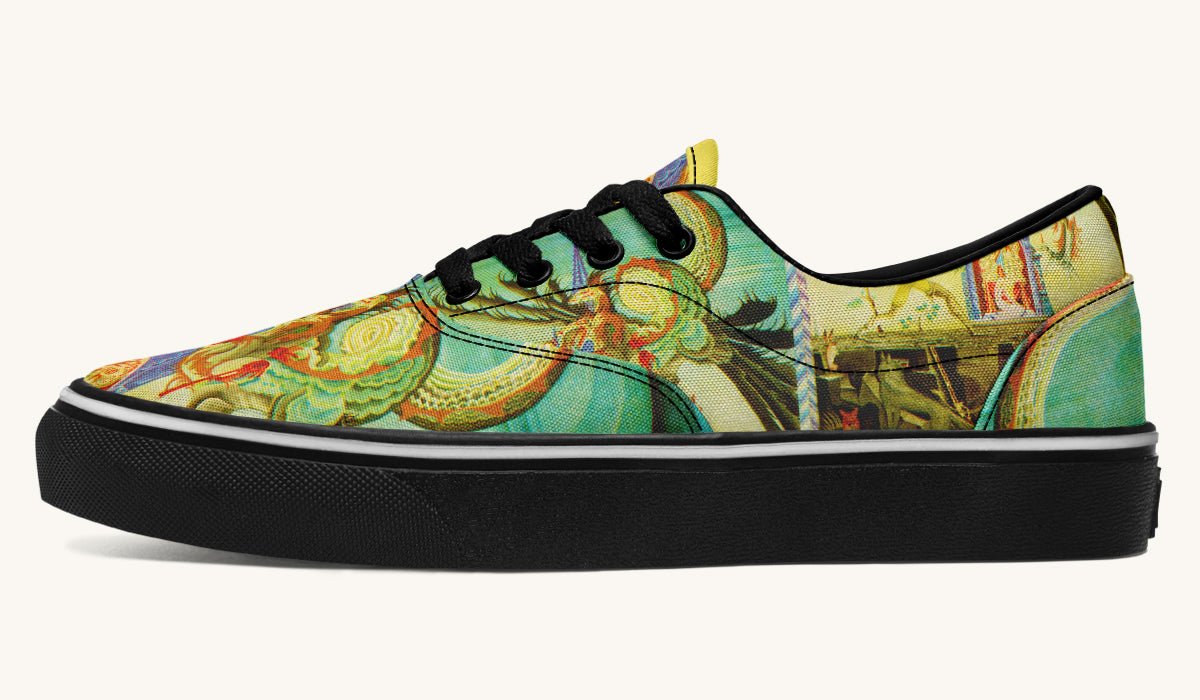 Before The Dragon Broke The Sky Classic Shoes - Jaded Lament