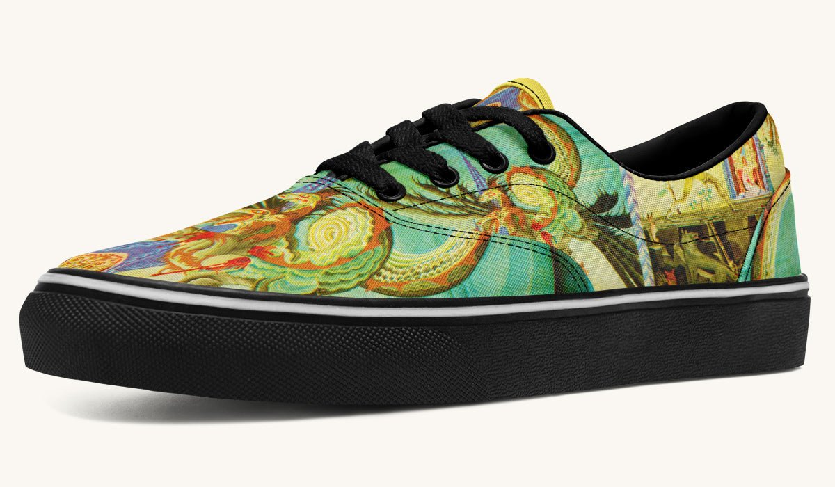 Before The Dragon Broke The Sky Classic Shoes - Jaded Lament