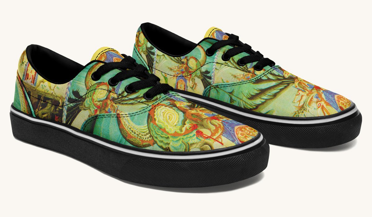 Before The Dragon Broke The Sky Classic Shoes - Jaded Lament